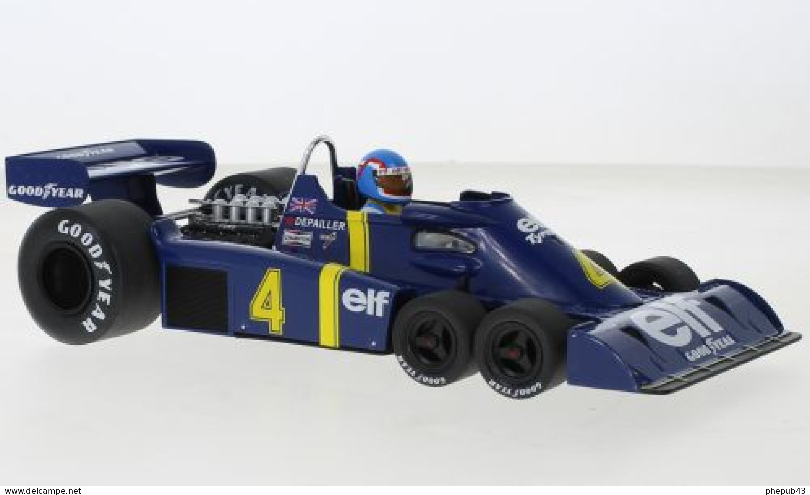 Tyrrell P34 - Elf Team Tyrrell - GP FI Sweden 1976 #4 - Patrick Depailler - Model Car Group (1:18) - Altri & Non Classificati