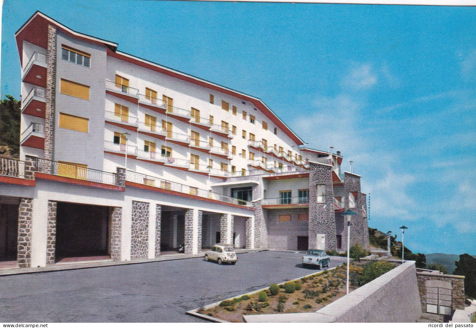 Cartolina Nuoro - Albergo Esit - Monte Ortobene - Nuoro