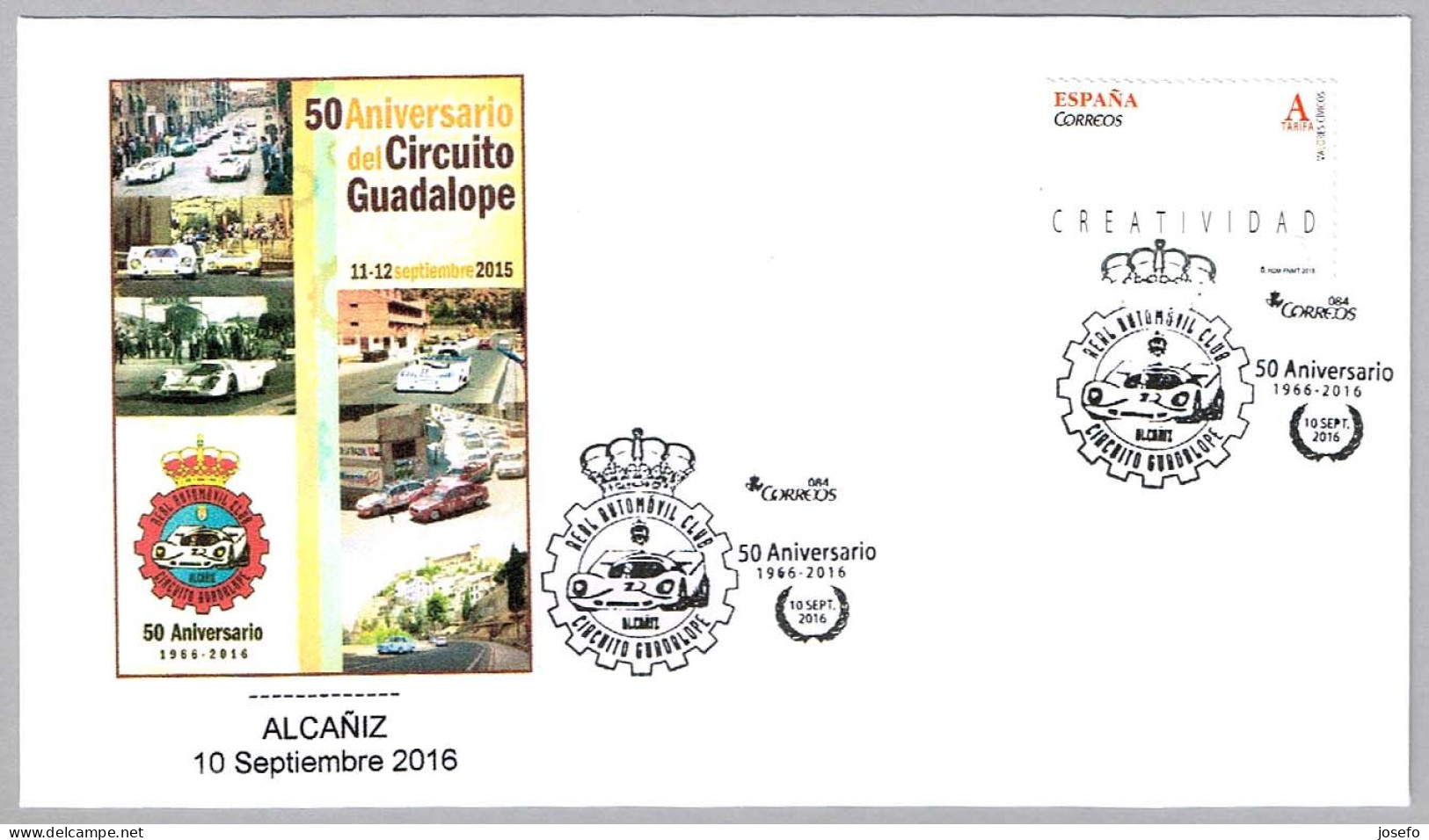 50 Años CIRCUITO DE GUADALOPE - 50 Years Circuit. Alcañiz, Teruel, Aragon, 2016 - Auto's