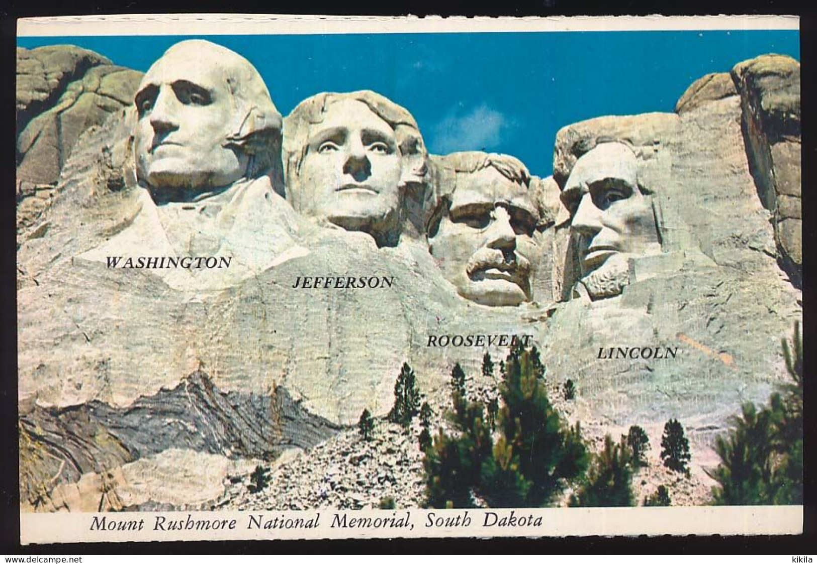 CPM 10.5 X 15 USA (59) Etats Unis D'Amérique South Dakota Mount Rushmore Memorial  Black Hills - Mount Rushmore