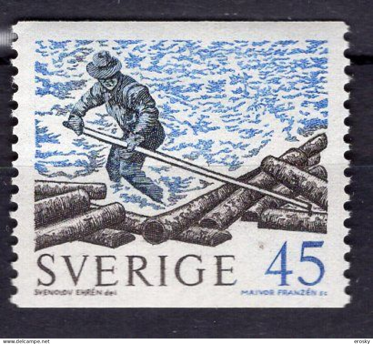 T1309 - SUEDE SWEDEN Yv N°651 ** - Unused Stamps