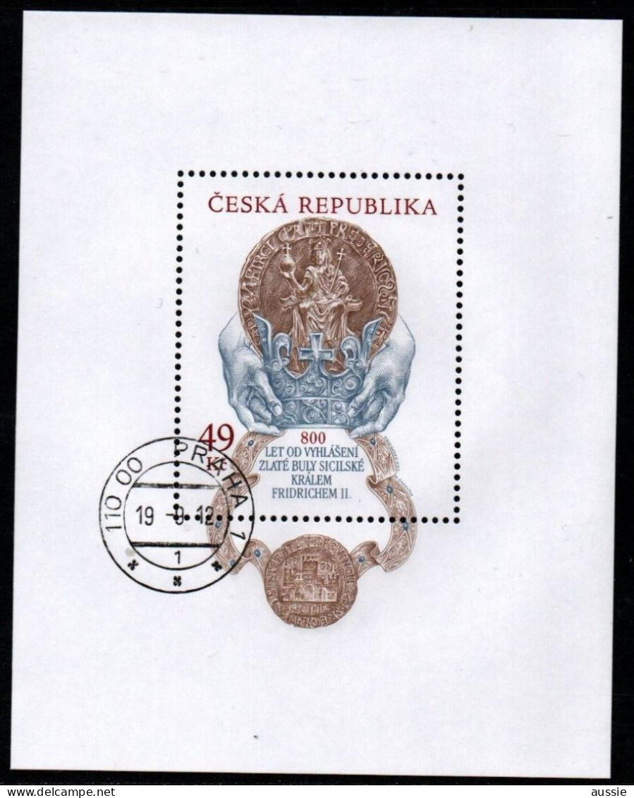 Tchéque Tsjechie 2012 Yvertn° Bloc 46 (o) Oblitéré  Cote 6,20 € - Blocks & Sheetlets