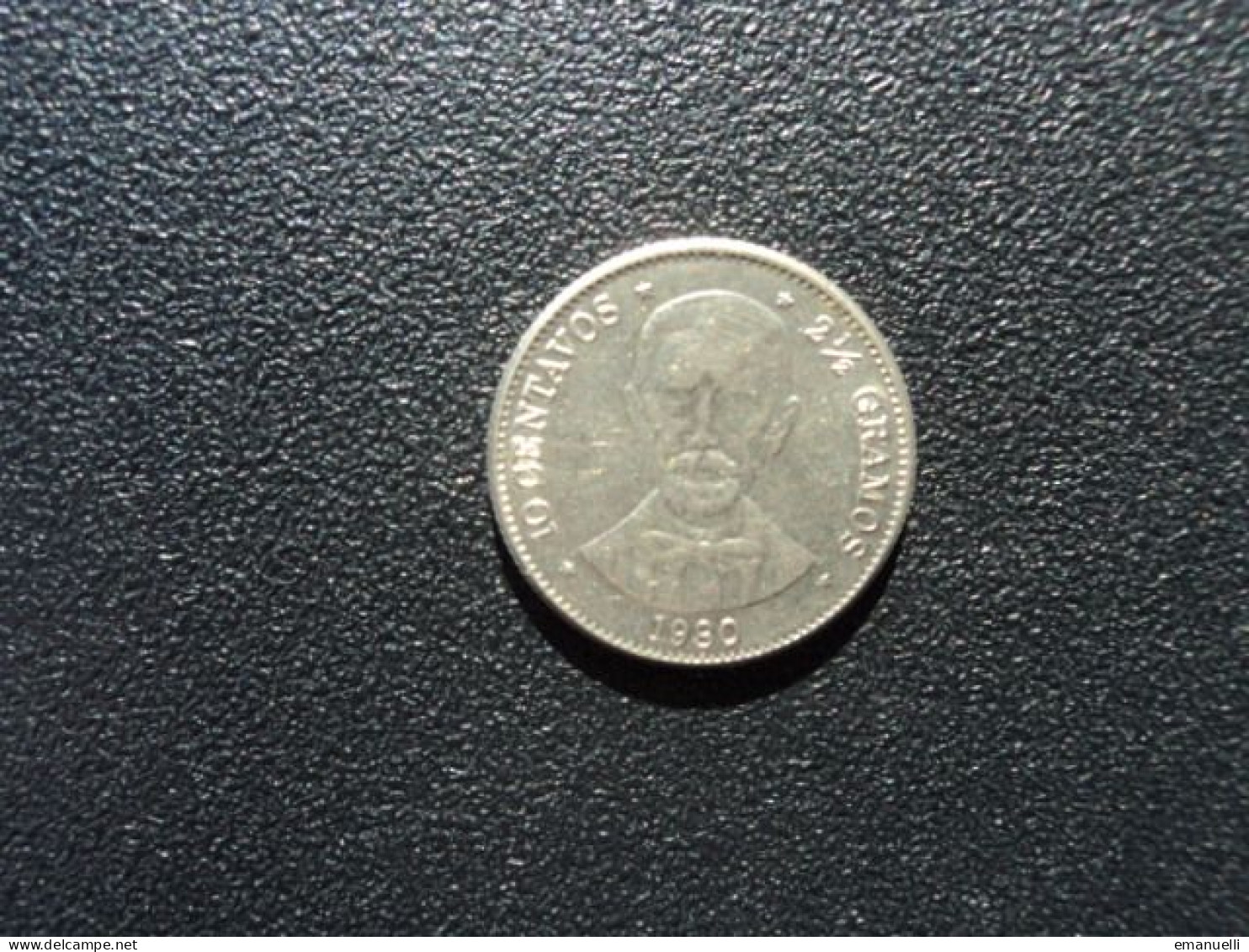 RÉPUBLIQUE DOMINICAINE * : 10 CENTAVOS   1980  KM 50     NON CIRCULÉE - Dominicana