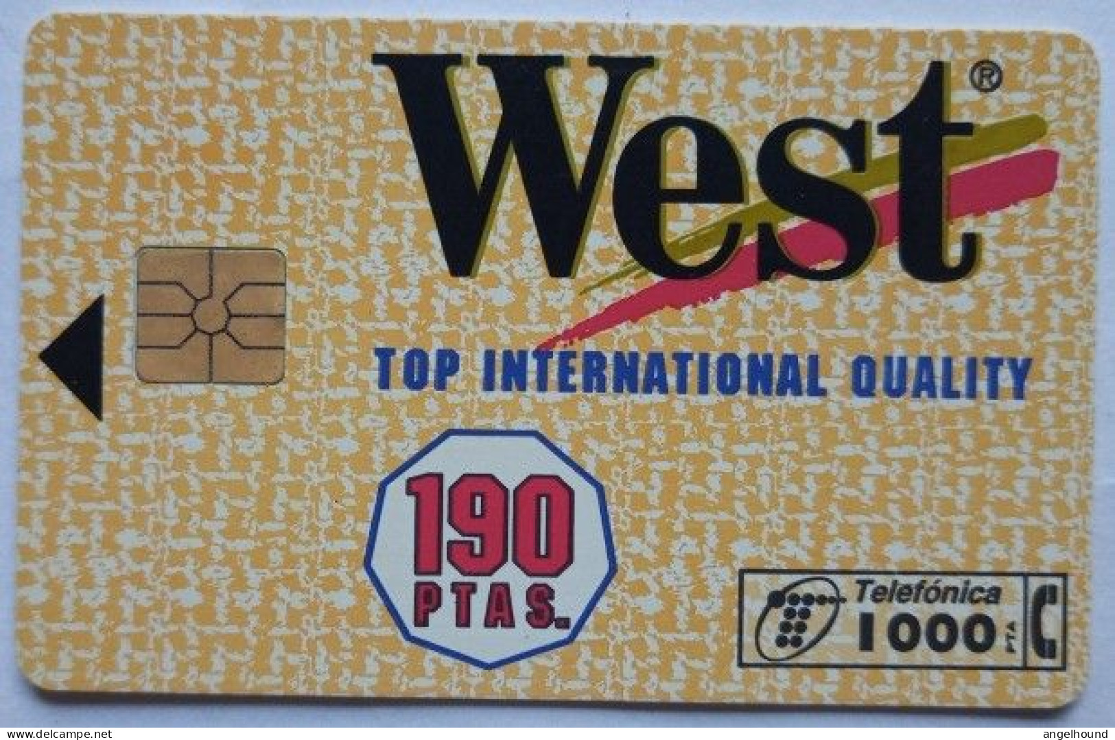 Spain 1000 Pta. Chip Card - West - Basisausgaben