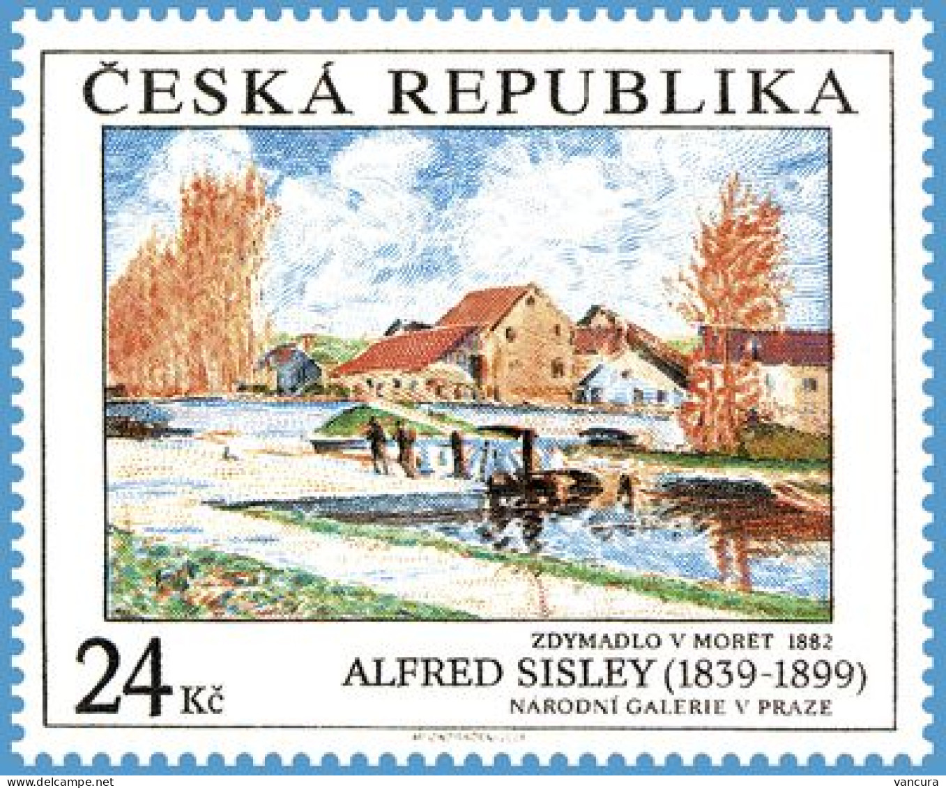 ** 615 Czech Republic - Sisley 2009 - Impressionismo
