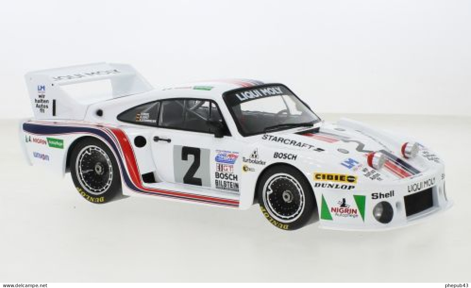 Porsche 935 J - Liqui Moly - IMSA 24h Daytona 1980 #2 - V. Merl/R. Joest/Rolf Stommelen - Model Car Group (1:18) - Other & Unclassified