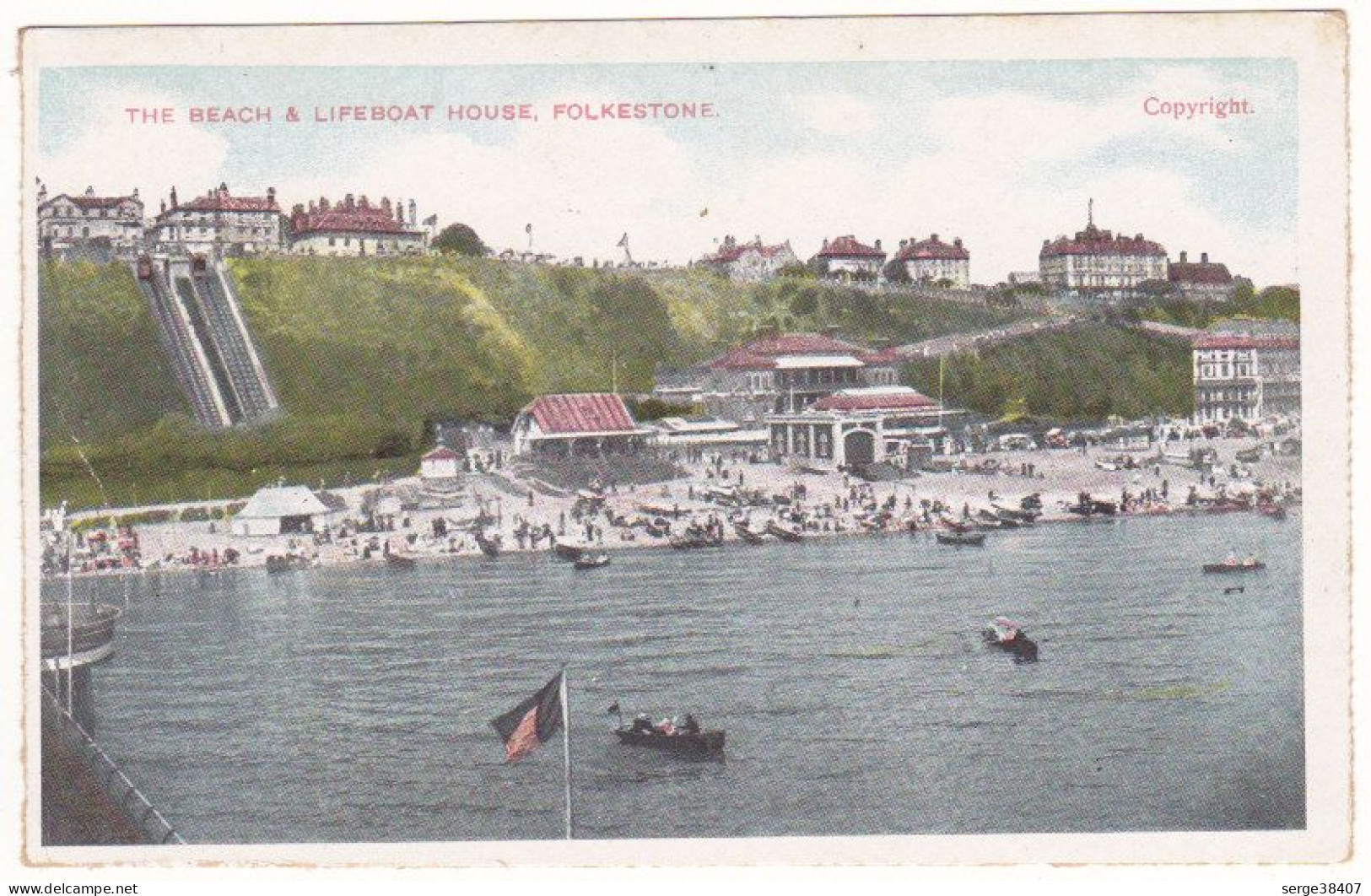 Folkestone - The Beach & Lifeboat House # 3-19/7 - Folkestone