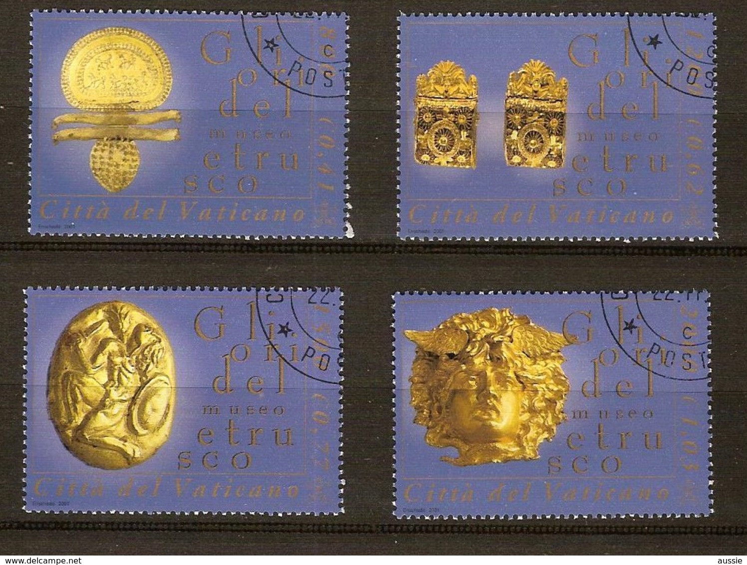 Vatican 2001 Yvertnr. 1242-45 (°) Oblitéré  Used Cote 8,50 Euro - Usados