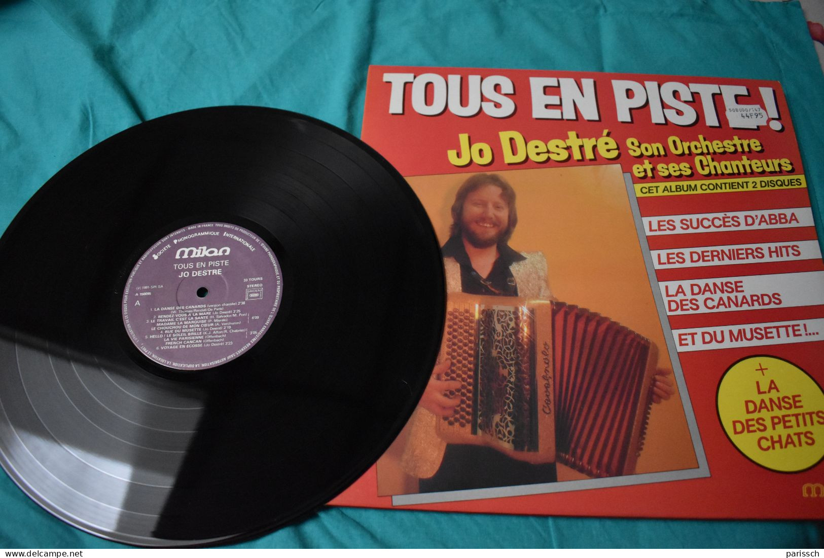 Jo DESTRE - Tous En Piste - SPI - Instrumental