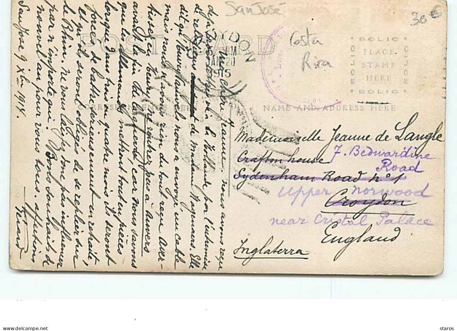 RPPC - COSTA-RICA - San José - Costa Rica