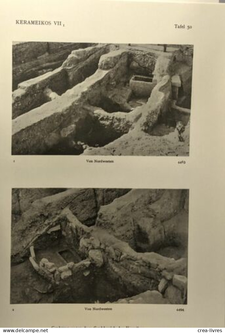 Die nekropole der mitte des 6. bis ende des 5. jahrhunderts - 1. Teil / Deutsches archäologisches insitut Kerameikos erg