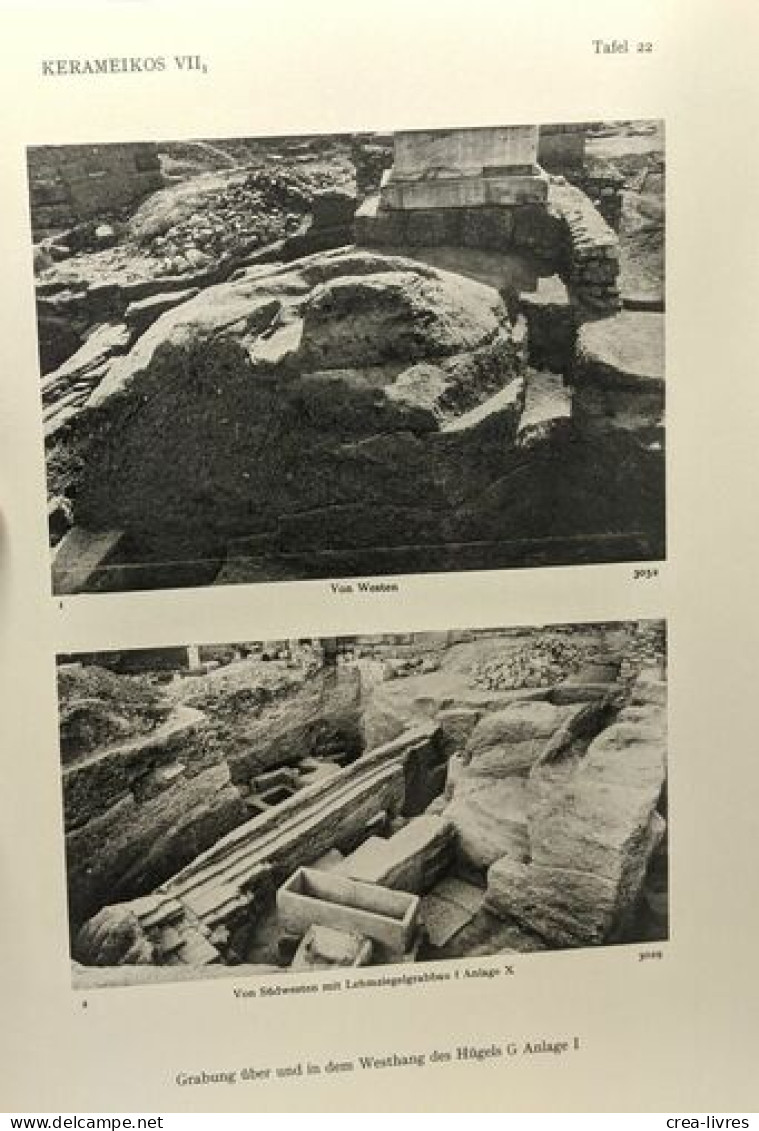 Die nekropole der mitte des 6. bis ende des 5. jahrhunderts - 1. Teil / Deutsches archäologisches insitut Kerameikos erg