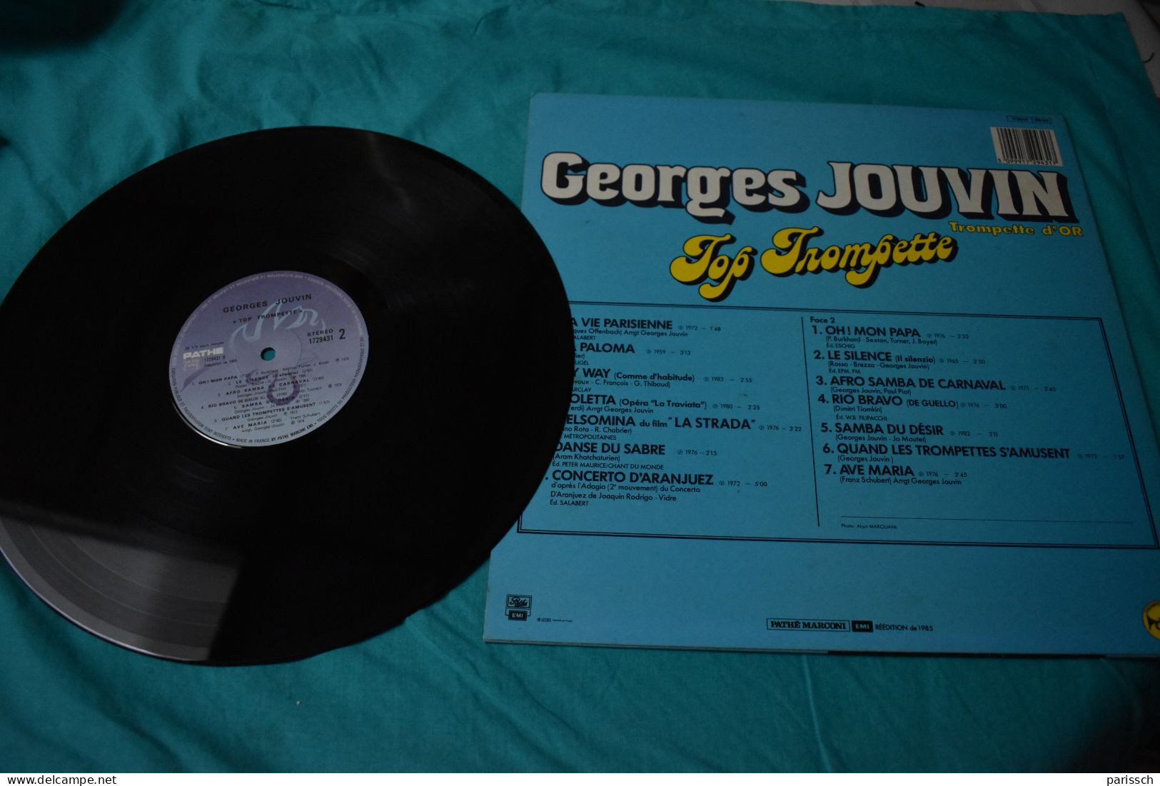 Georges JOUVIN - Top Trompette - EMI Pathé Marconi - Instrumentaal