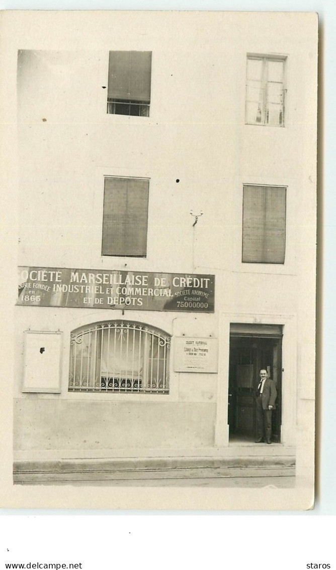 Banque - Société Marseillaise De Crédit - Banche
