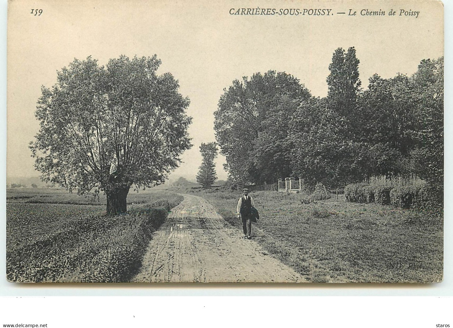 CARRIERES-SOUS-POISSY - Le Chemin De Poissy - Carrieres Sous Poissy