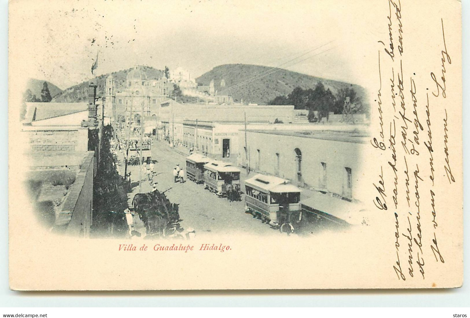 Mexique - Villa De Guadalupe Hidalgo - Tramway - Mexique