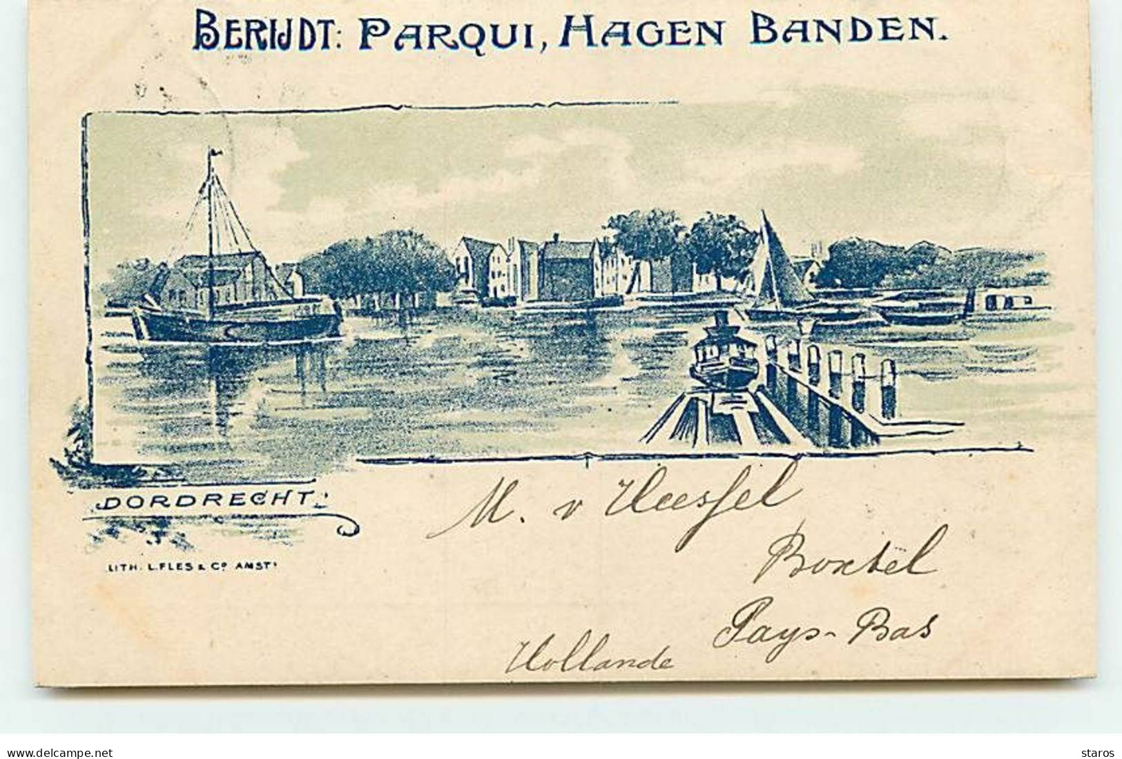 Pays-Bas - DORDRECHT - Berijdt : Parqui, Hagen Banden - Dordrecht