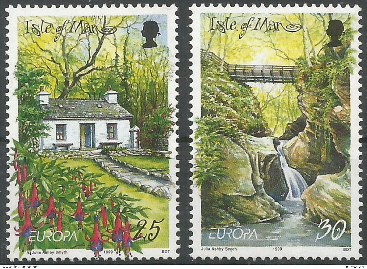 Isle Of Man 1999 Europa CEPT Set MNH - 1999