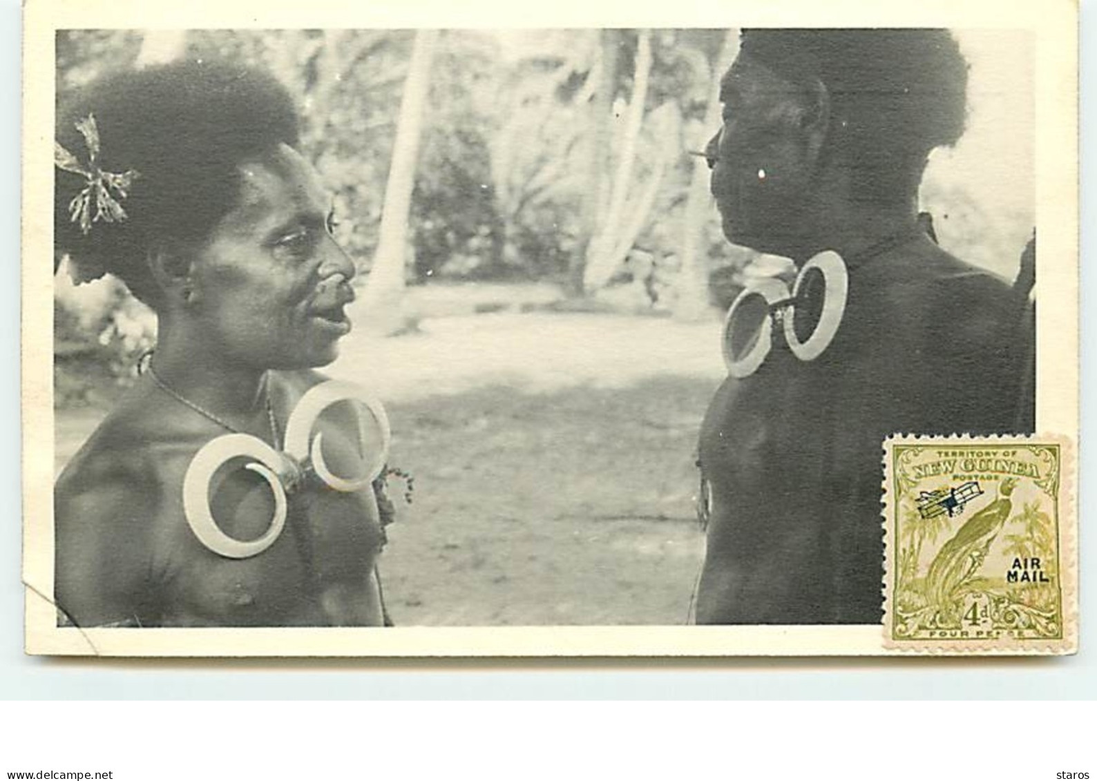 Papouasie-Nouvelle Guinée - Indigènes De L'île D'Aroue Du Groupe De Siassie - Papua New Guinea