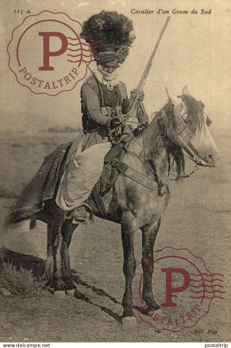 ARGELIA. ALGERIE. Cavalier D'un Goum Du Sud - Männer