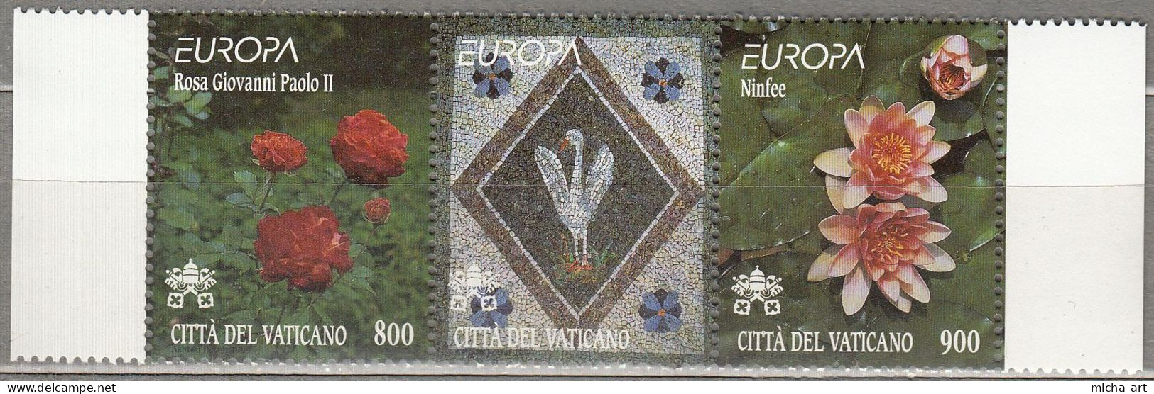 Vatican 1999 Europa CEPT Set MNH - 1999