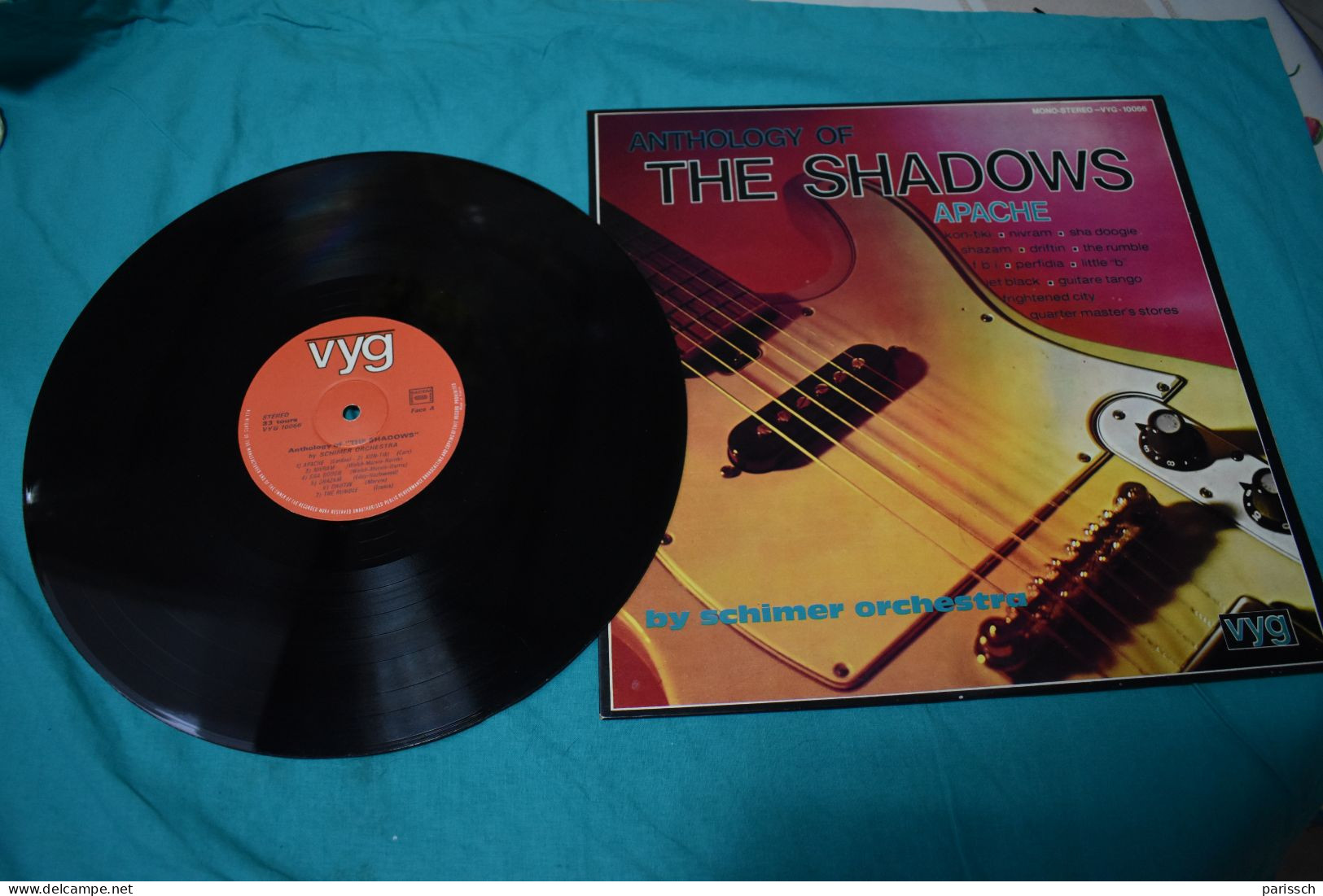 THE SHADOWS - Apache - VYG - Instrumentaal