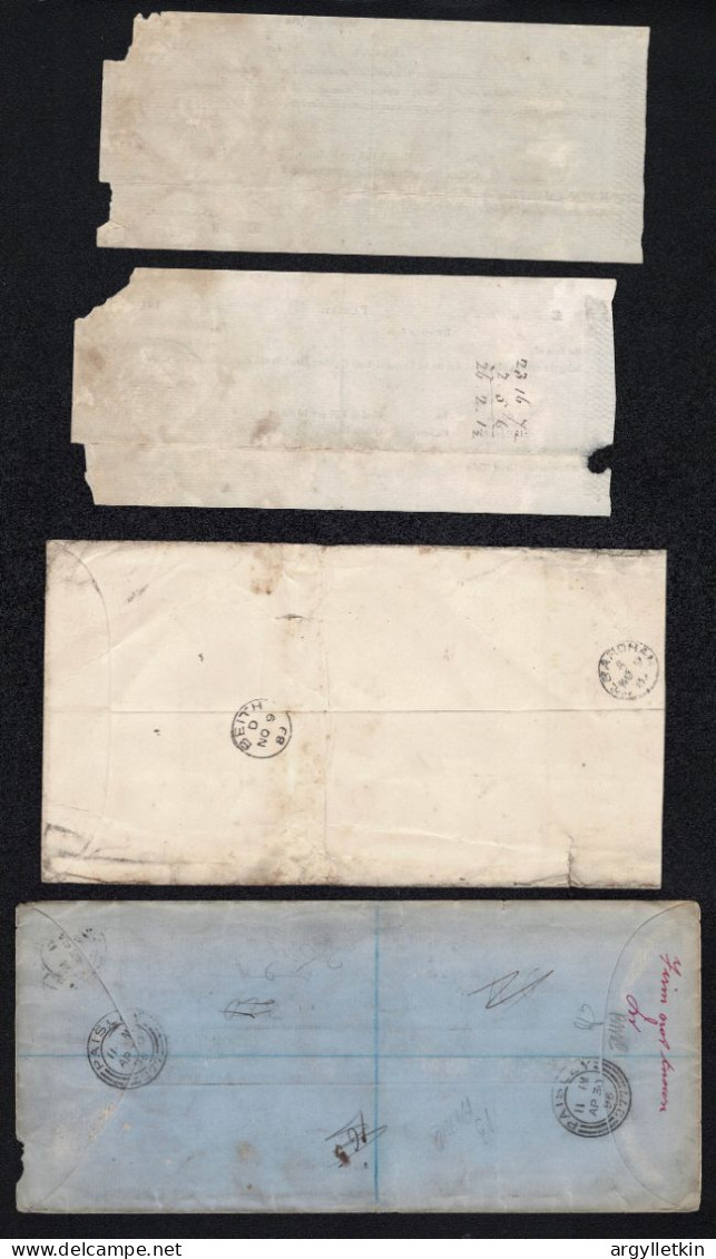 SCOTLAND PAISLEY BEITH 1847-1896 - Briefe U. Dokumente