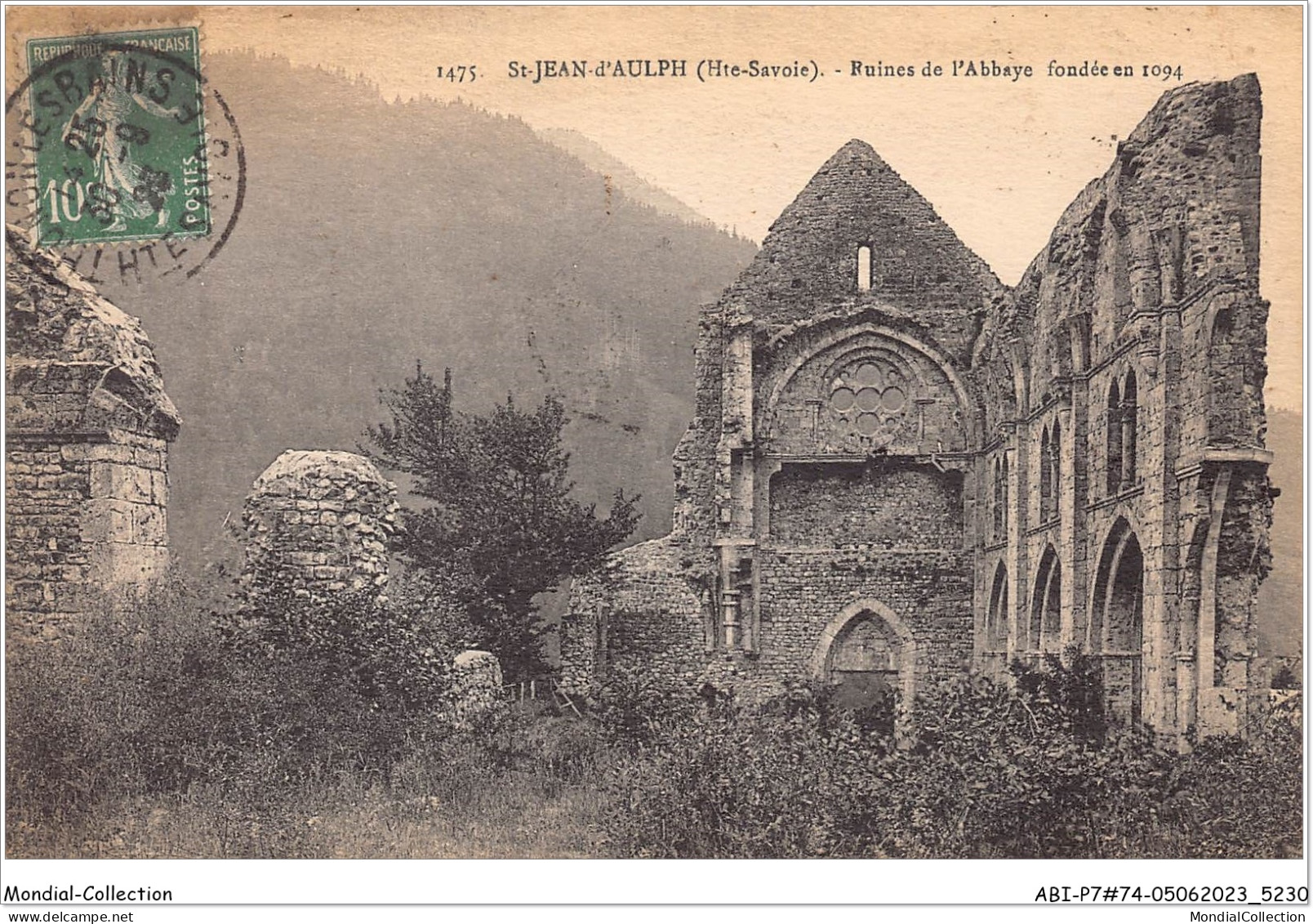 ABIP7-74-0589 - SAINT-JEAN-D'AULPS - Ruines De L'Abbaye  - Saint-Jean-d'Aulps