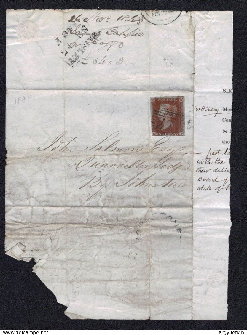 SCOTLAND PAISLEY GREENOCK 1836-1850 - Storia Postale