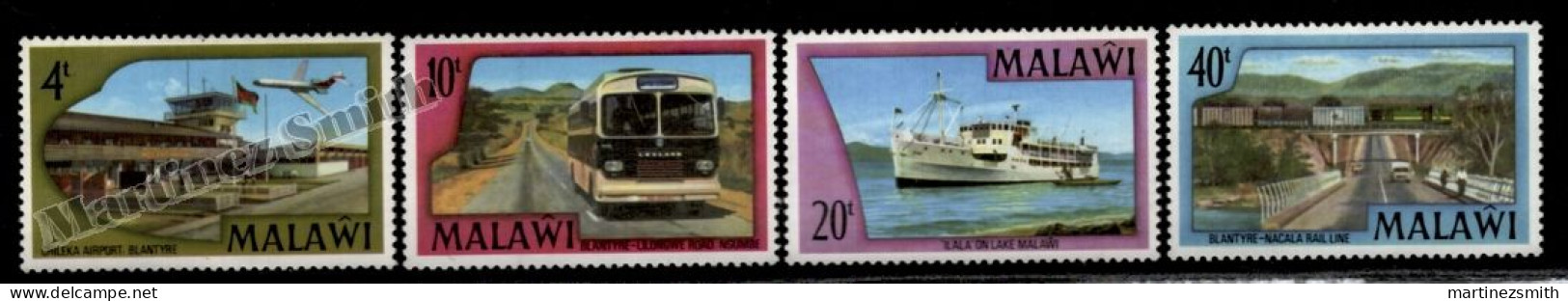 Malawi 1977 Yv. 287-90, Transports - MNH - Malawi (1964-...)