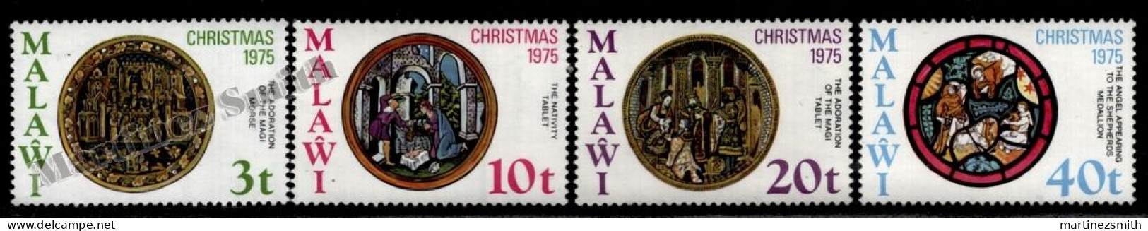 Malawi 1975 Yv. 255-58, Christmas, Medals Of The Victoria Museum - MNH - Malawi (1964-...)