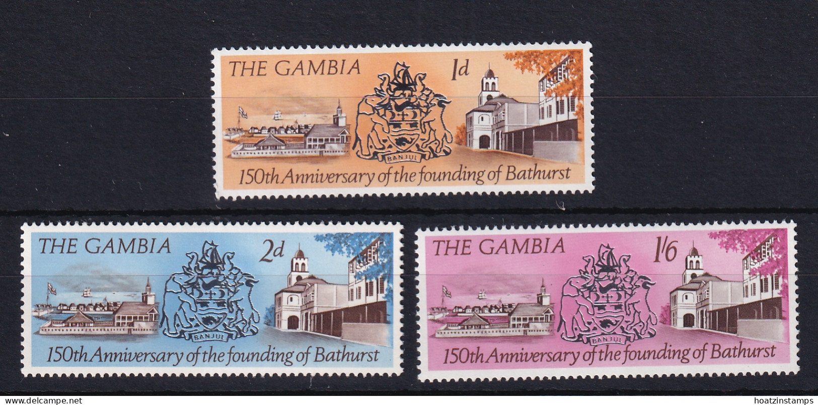 Gambia: 1966   150th Anniv Of Bathurst     MNH - Gambie (1965-...)