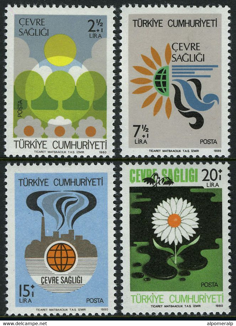 Türkiye 1980 Mi 2513-2516 MNH Environmental Protection - Nuevos