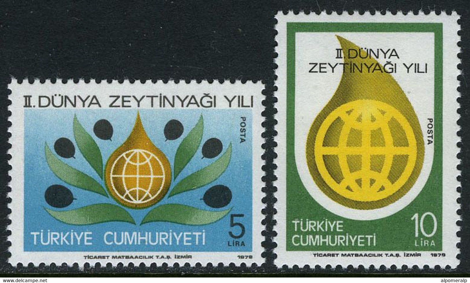 Türkiye 1979 Mi 2506-2507 MNH Olive Oil Year - Neufs