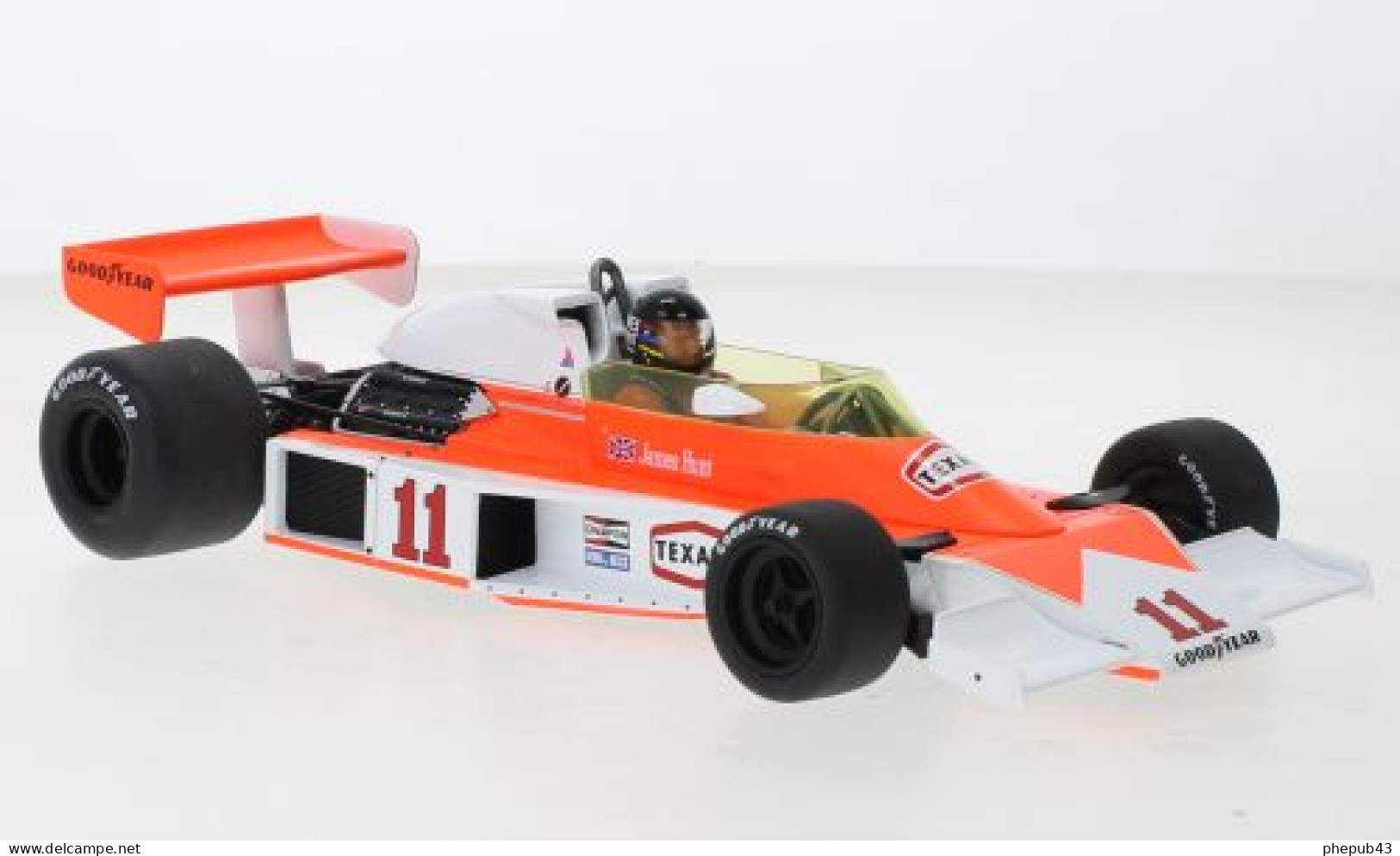 McLaren M23 - Marlboro Team McLaren - GP FI France 1976 #11 - James Hunt - Model Car Group (1:18) + Decals - Other & Unclassified
