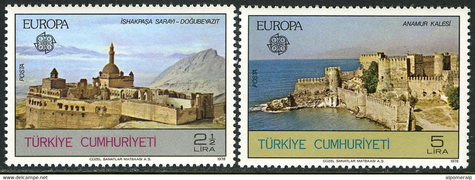 Türkiye 1978 Mi 2443-2444 MNH Europa Cept - Ongebruikt