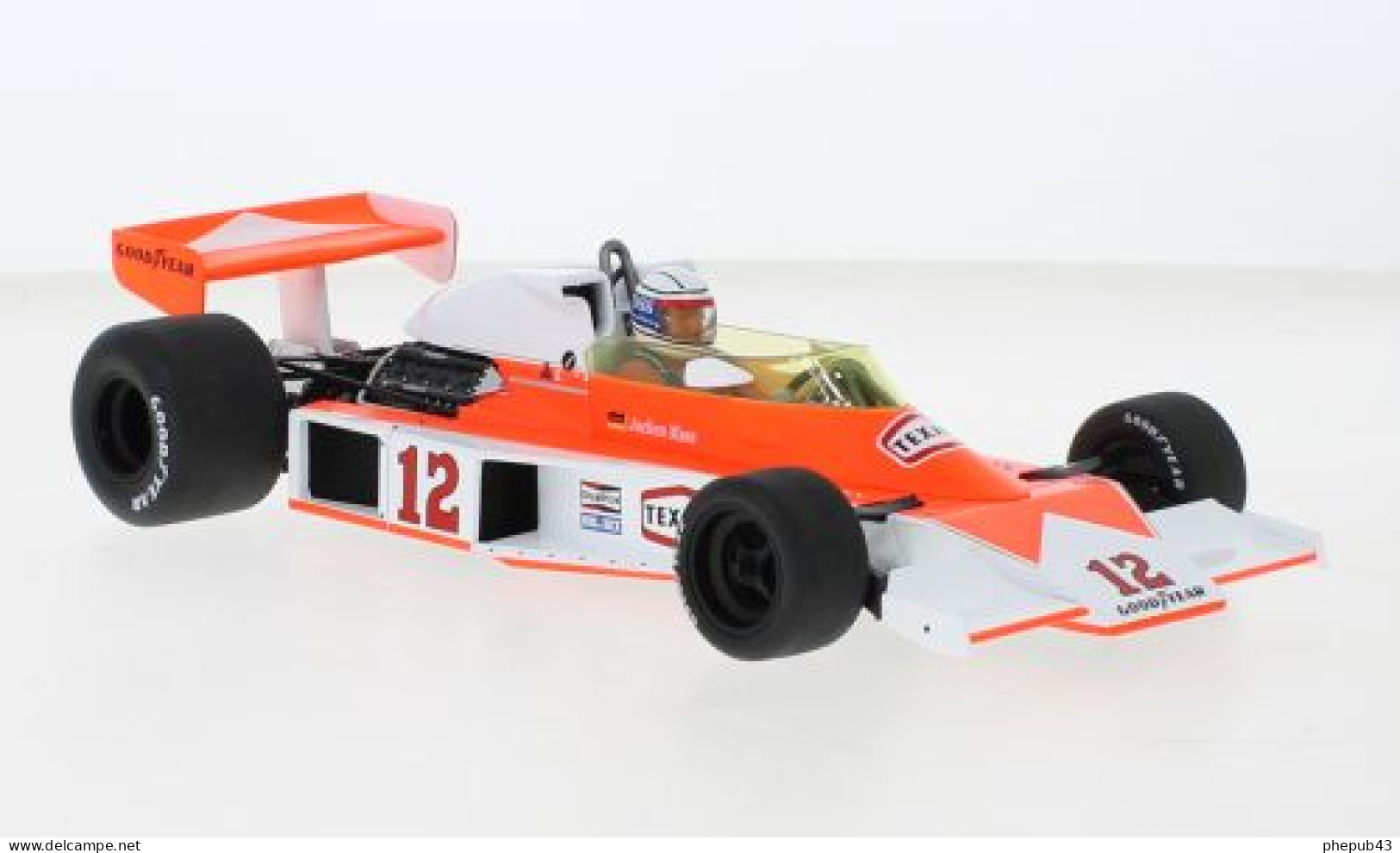 McLaren M23 - Marlboro Team McLaren - GP FI Germany 1976 #12 - Jochen Mass - Model Car Group (1:18) + Decals - Otros & Sin Clasificación