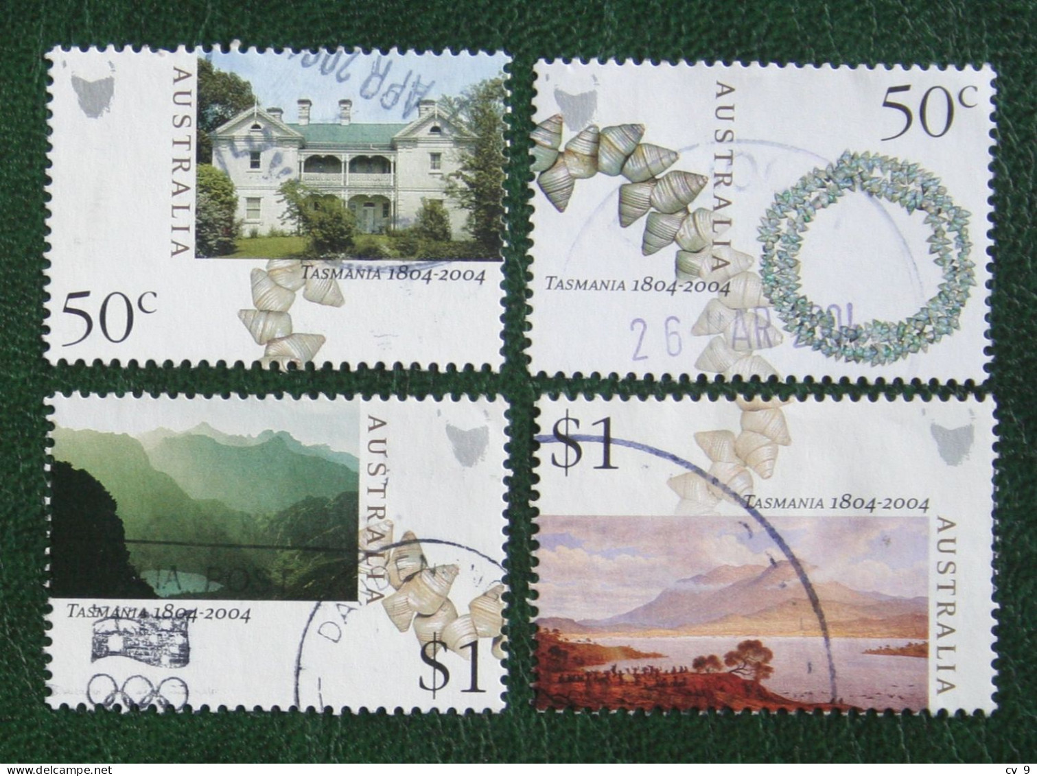 200 Years City Hobart Tasmania 2004 (Mi 2283-2286) Used Gebruikt Oblitere Australia Australien Australie - Usados