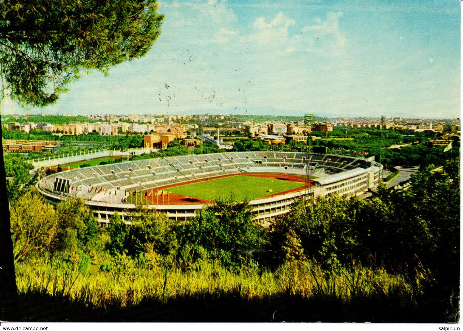Roma, Stadio Dei Centomila Olimpico - Viag. 1965 - Stadien & Sportanlagen