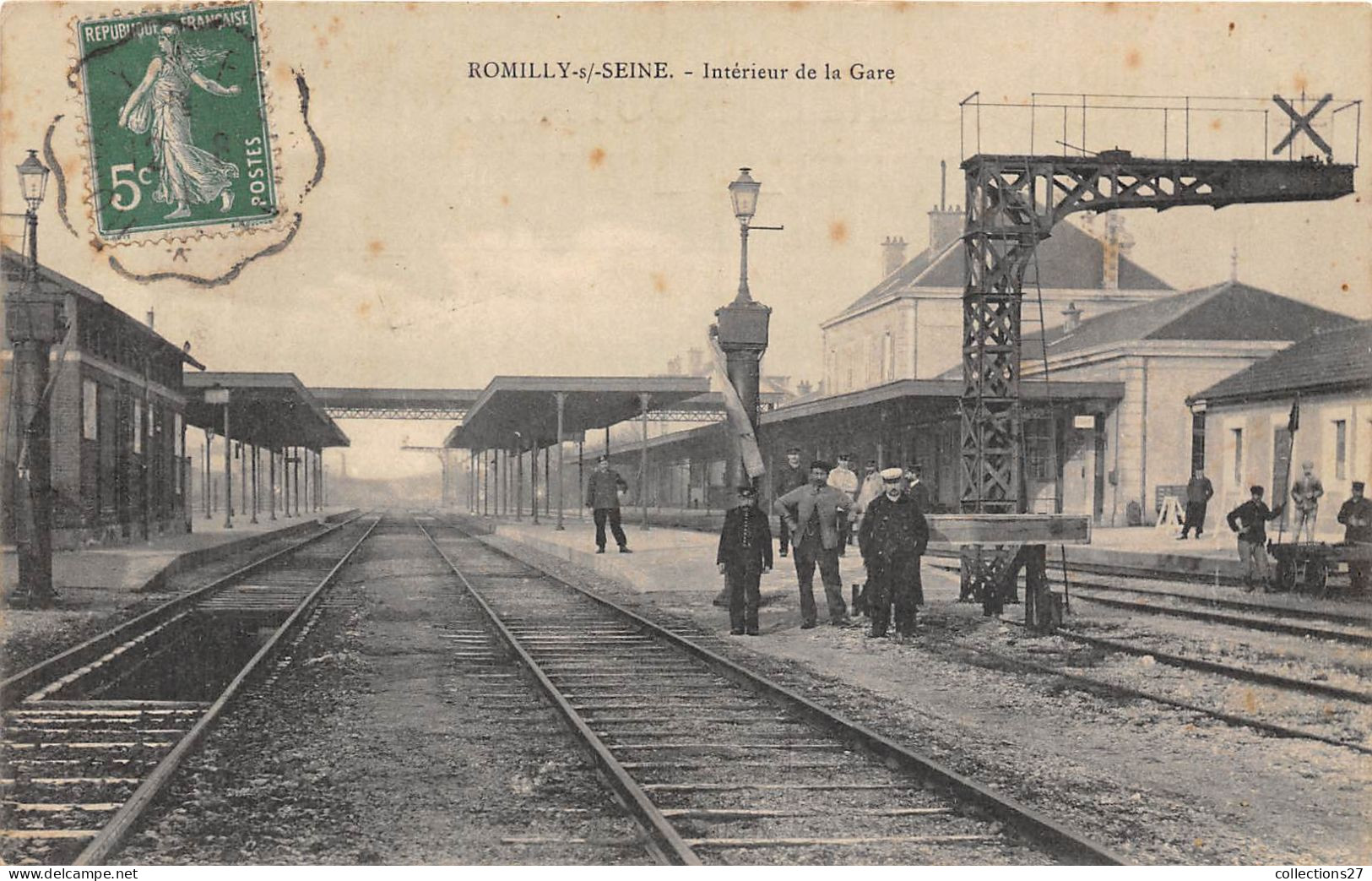 10-ROMILLY-SUR-SEINE- INTERIEUR DE LA GARE - Romilly-sur-Seine