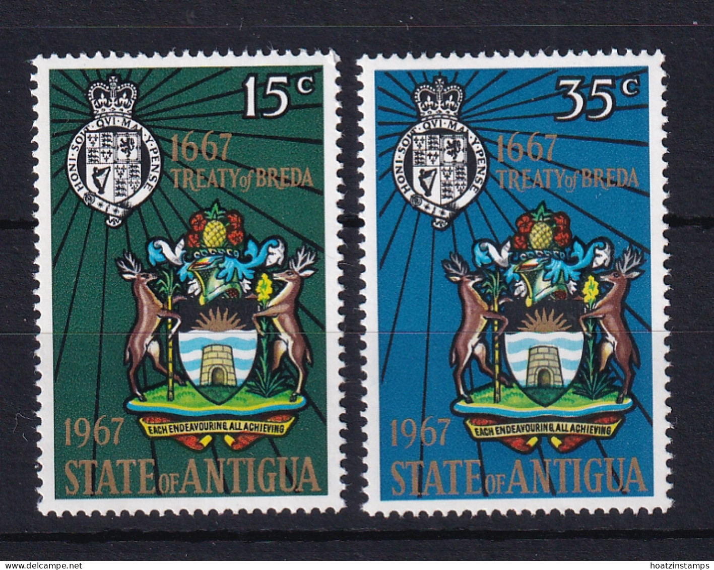 Antigua: 1967   300th Anniv Of Treaty Of Breda   MNH - 1960-1981 Interne Autonomie