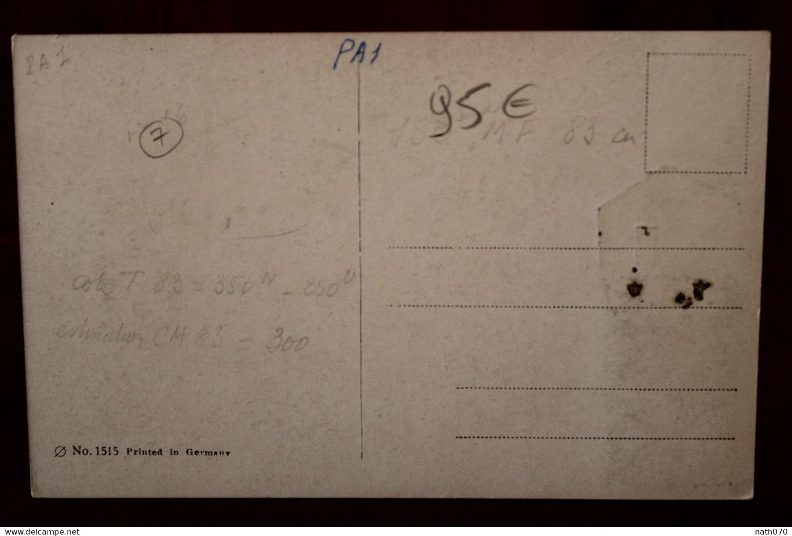 1951 Cpa Carte Maximum Andorre Cover Andorra Timbre Isards 100f Poste Aérienne Rare ! - Cartoline Maximum