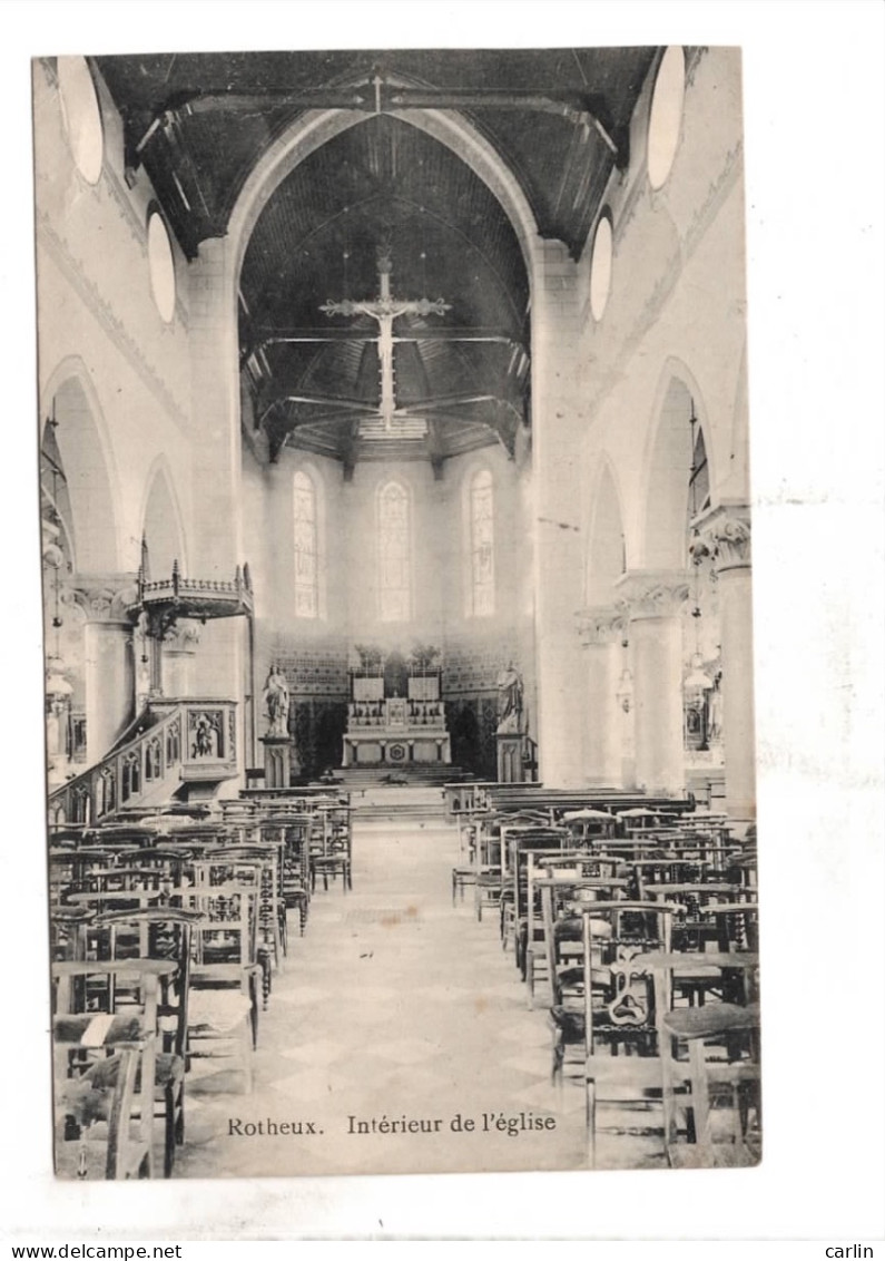 Rotheux Intérieur De L'Eglise - Neupre