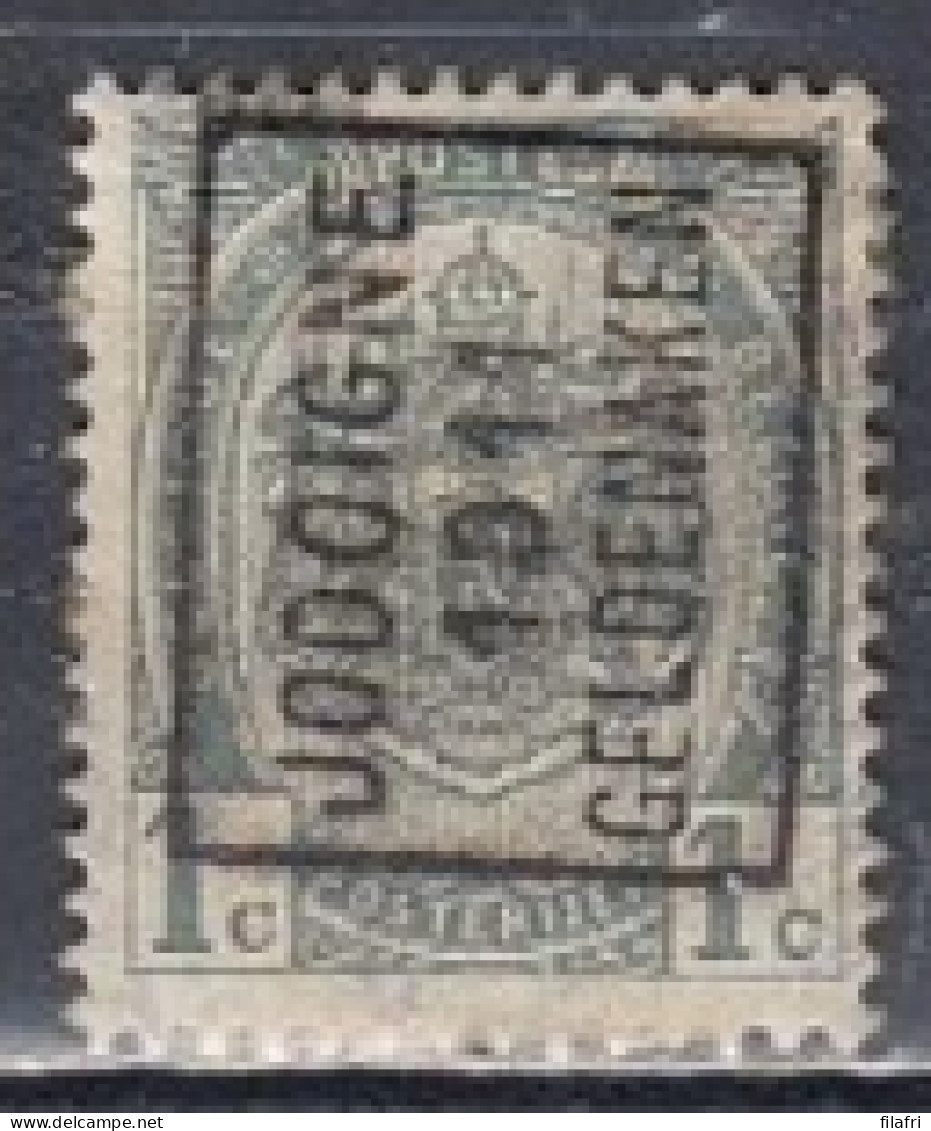 1625 Voorafstempeling Op Nr 81 - JODOIGNE 1911 GELDENAKEN - Positie A - Rollenmarken 1910-19