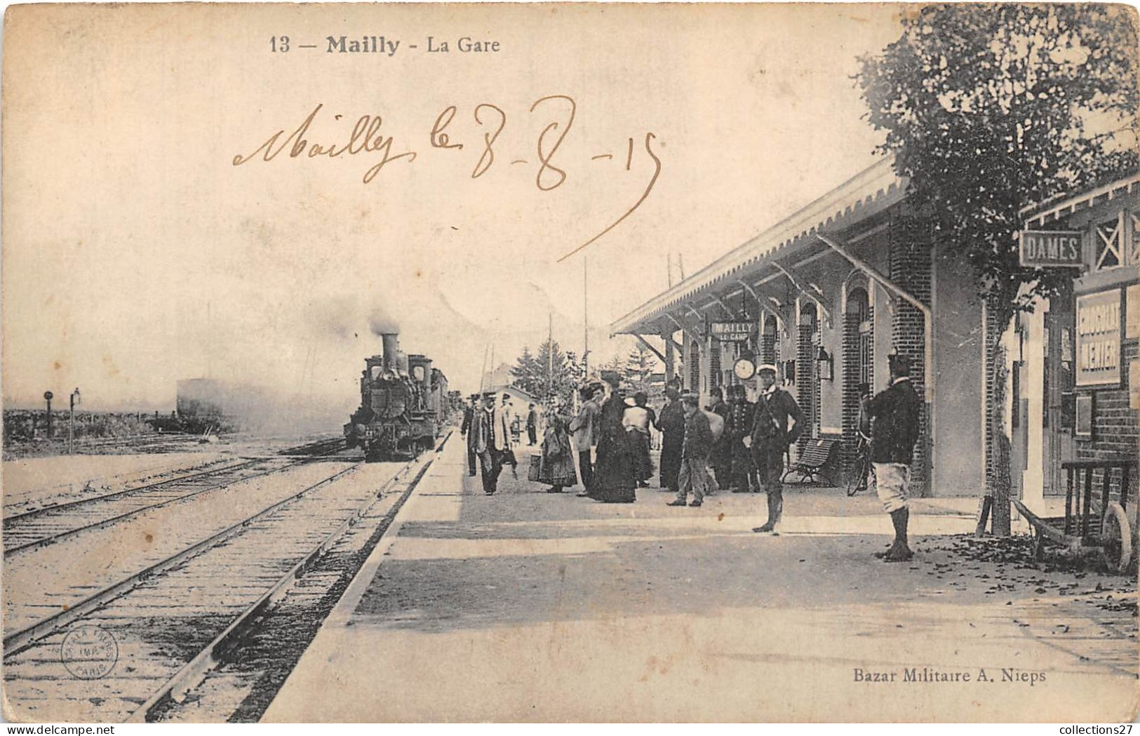 10-MAILLY- LA GARE - Mailly-le-Camp