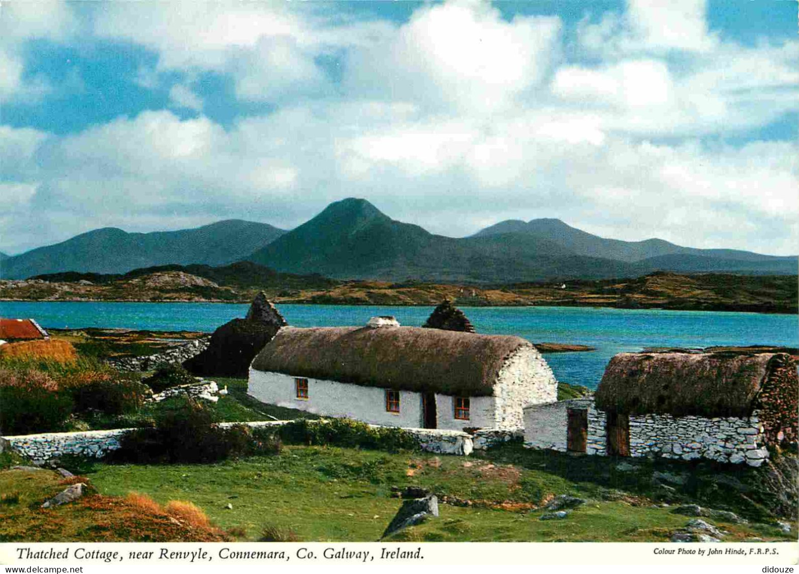 Irlande - Galway - Connemara - Thatched Cottage Near Renvyle - CPM - Voir Scans Recto-Verso - Galway