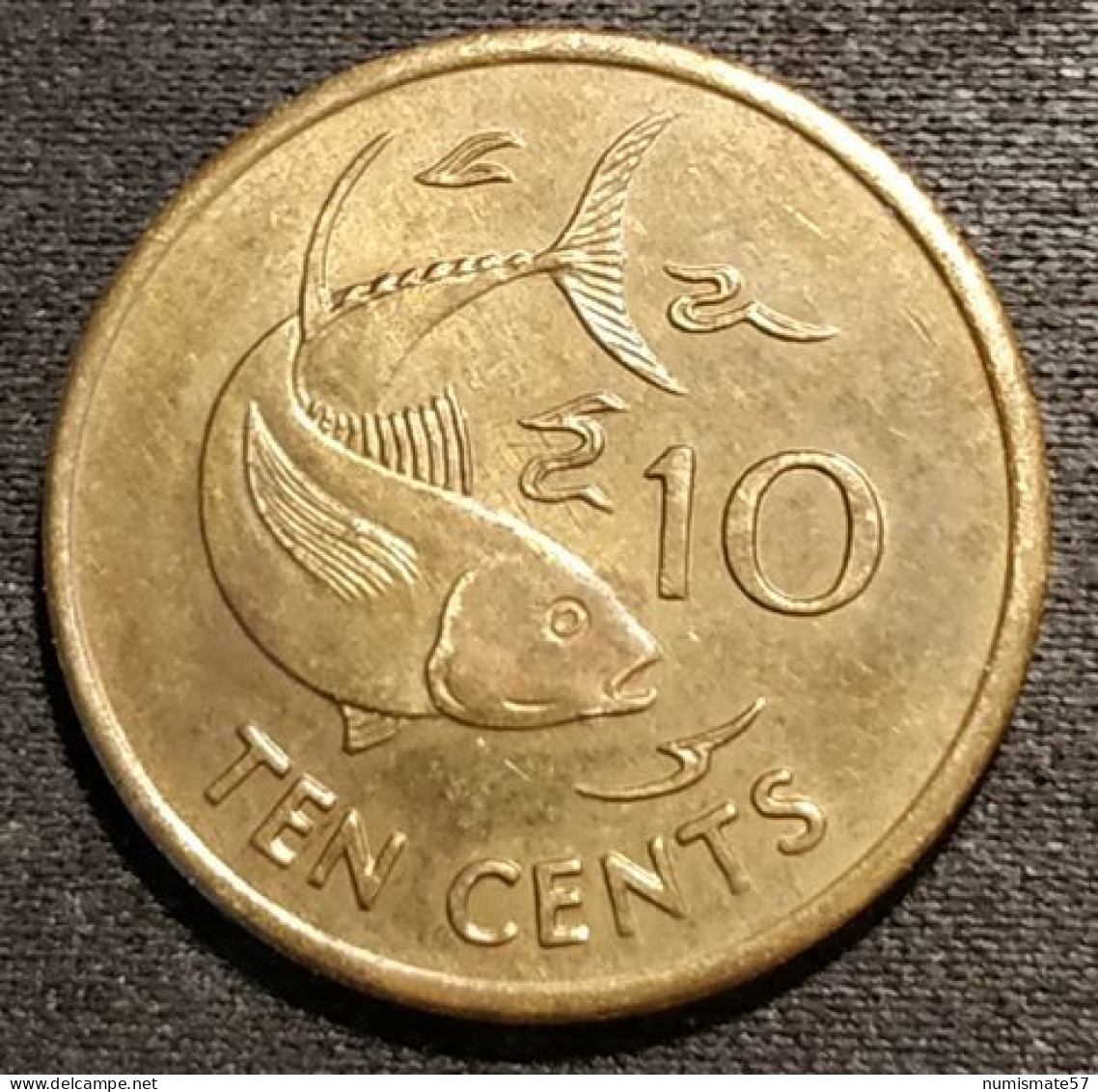 SEYCHELLES - 10 CENTS 2003 - KM 48.2 - ( Thon Albacore ) - Seychelles