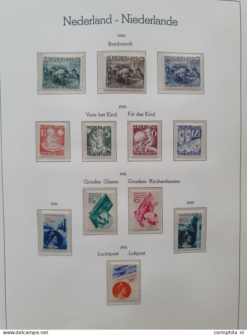 1876-1969, collectie */** met veel beter materiaal w.b. nrs. 43, 47, Bontkraag, 104-105, Jubileum 1923, Veth, port, Inte