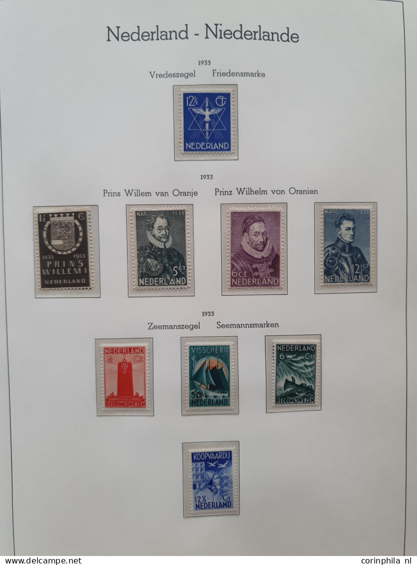 1876-1969, collectie */** met veel beter materiaal w.b. nrs. 43, 47, Bontkraag, 104-105, Jubileum 1923, Veth, port, Inte