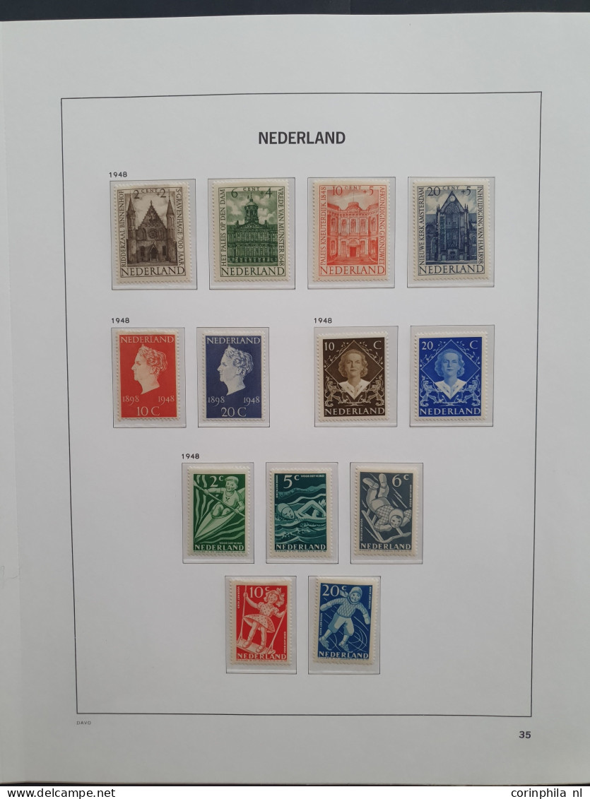 1852-2016 collectie gestempeld, later */** w.b. nominaal ca. €1000, NL1 (ruim 1000x), Internationaal (ca. 175x) en Kerst